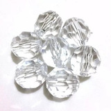 Pedrarias Cristal Facetado Acrílico 500gr 10mm Melhor Preço
