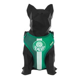 Peitoral Air Palmeiras G Freefaro Para Cachorro Cor Verde E Branco