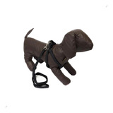 Peitoral Com Guia Estampada São Pet Preto Nº 02