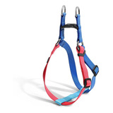 Peitoral Triple Step Azul E Rosa Tam. M Mimo - Pp270