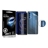 Pel. Privacidade Anti Spy + Skin + Camera Moto Edge 20 Pro