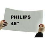 Película 46 Polarizada P/ Tvs Philips Todos Modelos + Brinde
