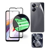 Pelicula 9d Cerâmica + Tras + Pl Camera Para Xiaomi Poco C65