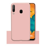 Pelicula + Capa Top Fina Compatível Com Samsung Galaxy M30