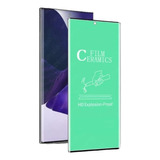Pelicula Cerâmica Para Galaxy Note 10 Tela Toda Borda Curva