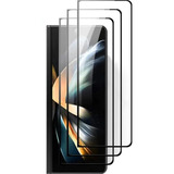 Pelicula De Vidro Kit 3x Tela Frontal Galaxy Z Fold 5
