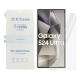 Película Gel Frente E Verso Fosca Para Galaxy S24 Ultra 6.8'