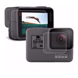 Película Lente E Lcd Gopro Go Pro Hero 5 6 7 Black Proteção