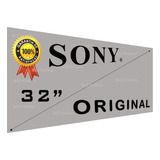 Película Polarizada P/ Tvs 32 Sony Todos Modelos + Brinde