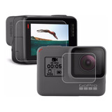 Película Proteção Lente Tela Lcd Para Gopro Hero 5 6 7 Black