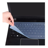 Película Silicone Proteção Teclado De Notebook 26,5cm X 11cm