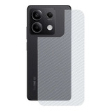 Película Traseira Fibra Carbono Para Redmi Note 13 Pro 5g