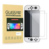 Película Vidro Compatível Switch Oled Glass Screen Pro+