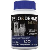 Pelo E Derme Gold 60 Comprimidos - Suplemento Vitamínico 60g