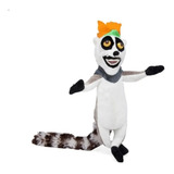 Pelúcia Rei Julien Madagascar 30cm Original