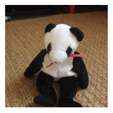 Pelúcia Ty Urso Panda Fortune Raro Importado 1998 Conservado