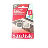 Pen Drive 8gb Sandisk Ultra Mini Micro Cruzer Fit