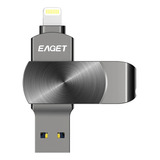 Pendrive Eaget I66 - Para iPhone E iPad - 64gbs - Promoção