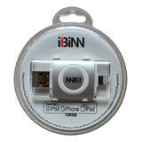 Pendrive Ibinn Dual Usb 128gb iPhone/iPad/iPod - Prata