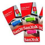 Pendrive Kit Com 3 Unidades Coloridos Usb Sandisk 4 Gb 