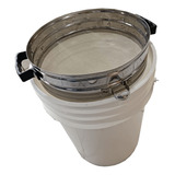 Peneira De Inox Para Balde Com Tela De Inox