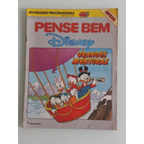 Pense Bem Revista Atividades Programada Grandes Aventuras 