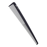 Pente De Corte Cônico Carbono Anti Estático 18,0cm Preto Umi
