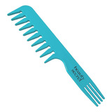 Pente Jacaré Beauty Secret Azul Tiffany Desembaraçador Cor Azul-celeste
