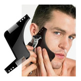 Pente Molde P/ Fazer Barba Moda Masculina 