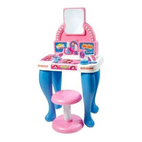 Penteadeira Maria Clara Estilo Camarim Rosa 9575 Rosita
