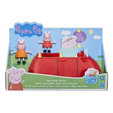 Peppa Pig Carro Vermelho Da Família Com Som - Hasbro F2184