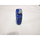 Pequena Escultura Antiga Em Pedra Semi Preciosa Lápis Lazuli