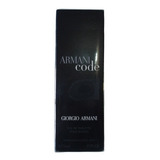 Perfume Armani Code Eau De Toilette Masculino 75 Ml