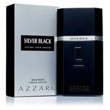Perfume Azzaro Silver Black For Men 100ml Edt Original Novo