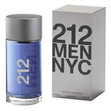 Perfume Carolina Herrera 212 Men Nyc Edt 200ml Para Masculino