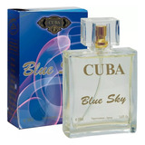 Perfume Eua De Parfum Masculino Cuba Blue Sky 100ml 