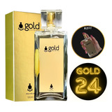 Perfume Feminino Traduções Gold Nº24 100ml - Gold Adore - Floral Suave - Com Notas De Pera, Melão, Pêssego, Jasmin, Ameixa, Baunilha Amora & Cedro.