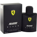 Perfume Ferrari Scuderia Black Edt Masculino 125ml Original