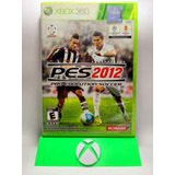 Pes 2012 Xbox 360 Original Físico Perfeito Estado Completo 