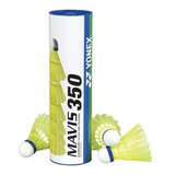 Peteca De Badminton Yonex Mavis350 - Tubo Com 6 Unidades