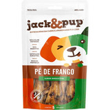 Petisco Jack E Pup Snack Para Cães Pé De Frango Saboroso