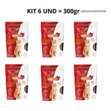 Petisco Saudável Sabor Carne Para Gatos 50g - Kit 6 Und