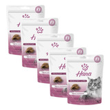 Petisco Snack Hana Gato Castrado Adulto 60g Kit 5un