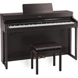 Piano Digital Roland Hp702 Dr 88 Com Banco E Nota Fiscal 110v/220v