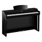 Piano Digital Yamaha Clp-725pe Bra Clavinova Preto Laqueado