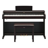 Piano Digital Yamaha Ydp-165 Rosewood 88 Teclas C/ Banco Bivolt