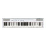 Piano Portatil Yamaha Digital 88 Teclas P125 Branco C/ Fonte 110v/220v