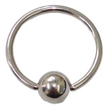 Piercing Captive Septo Nostril Liso Aço Cirurgico