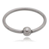 Piercing Nostril Captive Aço Cirúrgico 316l