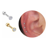 Piercing Titânio Australiano Mini Ponto De Luz Tragus Helix